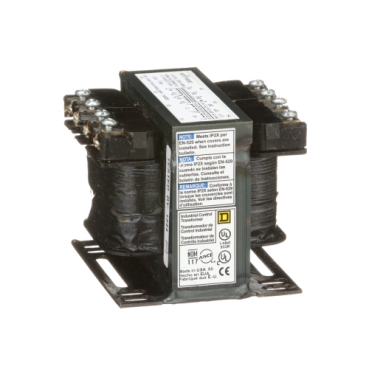 Schneider Electric Control Transformer; 100 VA; 380V/400V/415V Primary; 12V/24V Secondary; Single-Phase; No Fusing